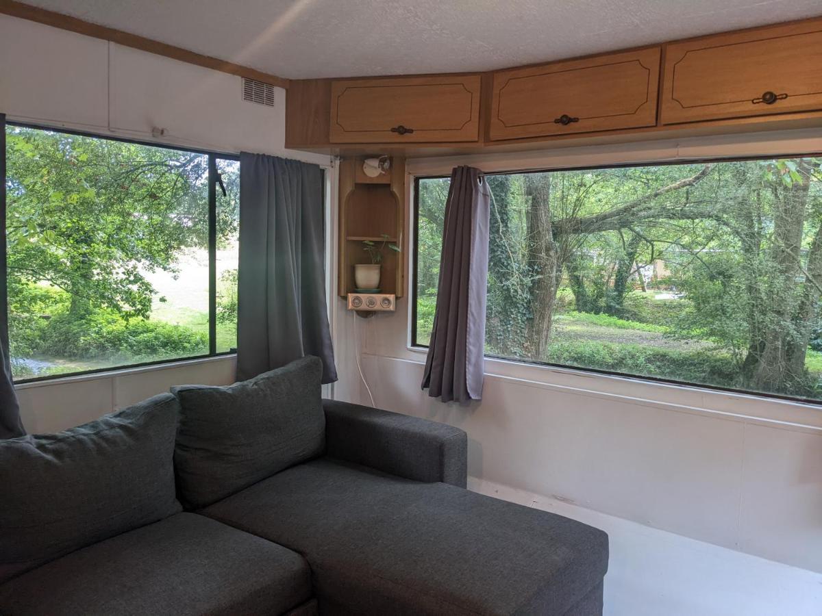 Mobile Home Situe Au Coeur Du Lac Blangy-le-Chateau Bagian luar foto